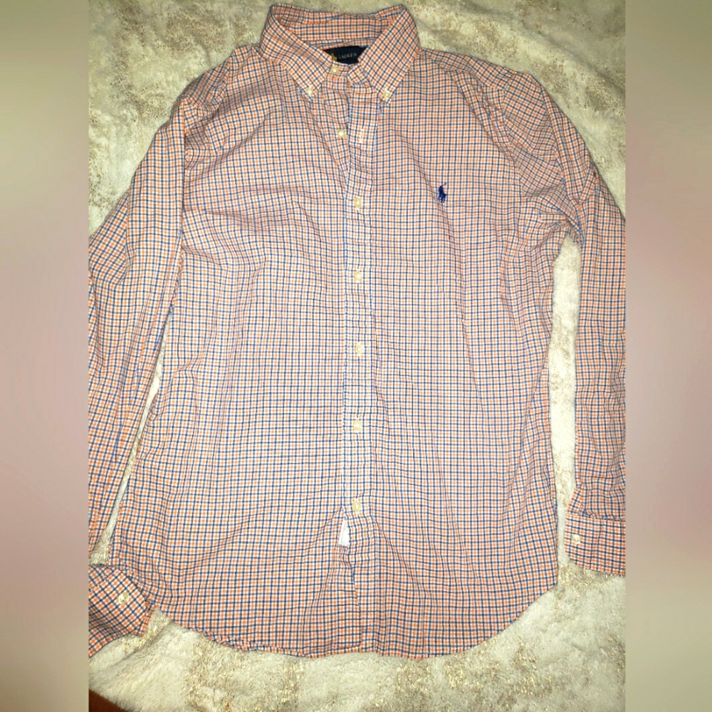 Blue and Orange Polo